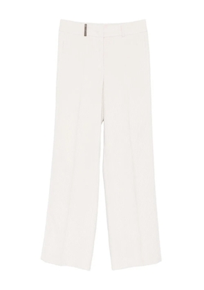 Peserico corduroy trousers - White
