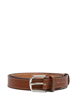 Eleventy leather belt - Brown