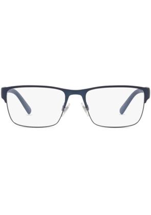 Polo Ralph Lauren rectangle-frame glasses - Blue