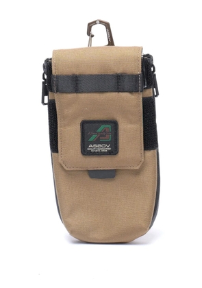 As2ov Cordura mobile pouch - Brown
