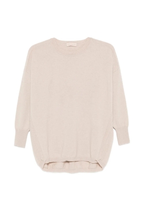 Purotatto round-neck sweater - Neutrals