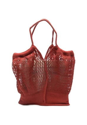 Hereu Hélène net tote bag - Red