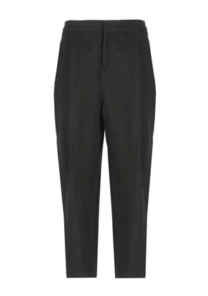 Elisabetta Franchi pleat-detailed pocket trousers - Black