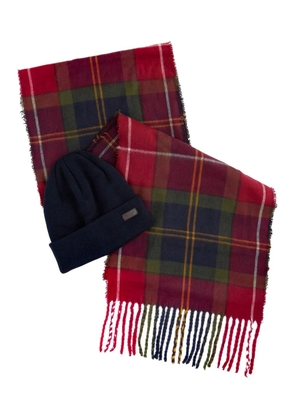 Barbour tartan scarf (set of two) - Red