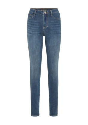 Philipp Plein stretch-cotton skinny jeans - Blue