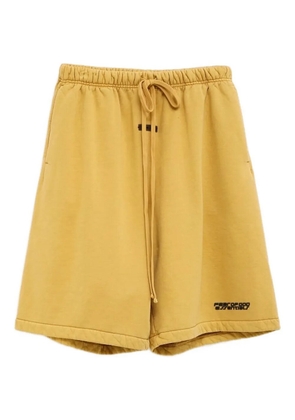 FEAR OF GOD ESSENTIALS Relaxed drawstring track shorts - Yellow