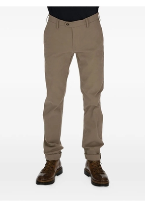Mason's flat-front chinos - Neutrals