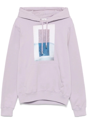 Lanvin Classic Archive-print hoodie - Purple