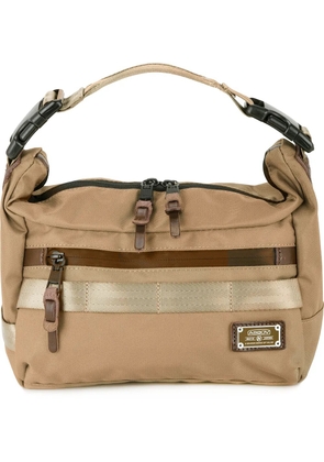 As2ov small Cordura Dobby 2way shoulder bag - Brown