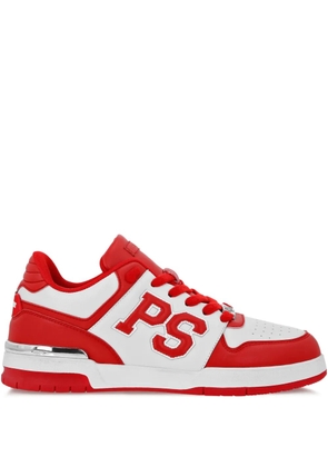 Plein Sport logo-appliqué sneakers - White