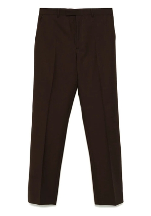 Sunflower straight-leg trousers - Brown