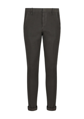 DONDUP roll-up cuff chino trousers - Grey