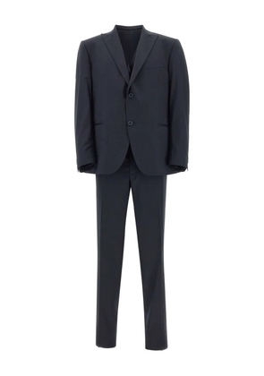 Marchesani peaked-lapels three-piece single-breasted suit - Grey
