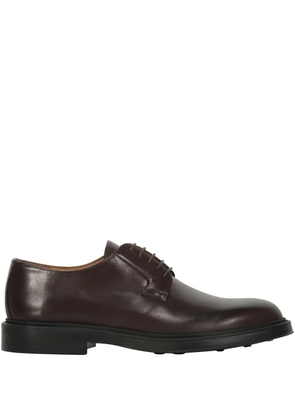 Bruno Magli leather derby shoes - Brown