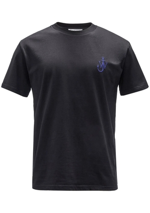 JW Anderson grafhic-print organic cotton T-shirt - Black