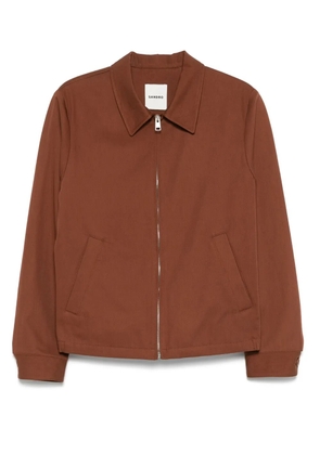SANDRO cotton jacket - Brown
