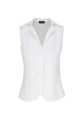 Akris sleeveless blouse - White