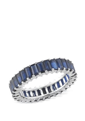 Dana Rebecca Designs 14K white gold Eternity sapphire ring - Silver