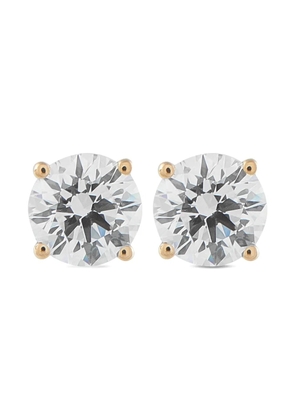 LB Exclusive lab-grown diamond stud earrings - White