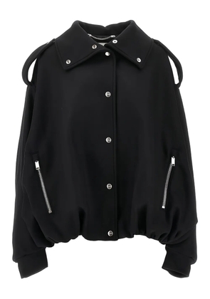 Halfboy button bomber jacket - Black