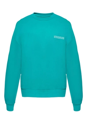 Pangaia crew-neck organic cotton sweatshirt - Green