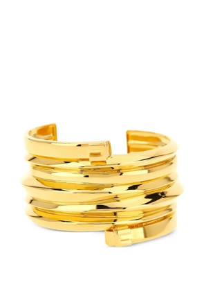 Elisabetta Franchi spiral bangle - Gold
