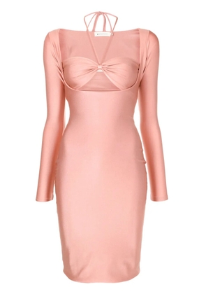 Lethicia Bronstein Marylin cut-out midi dress - Pink