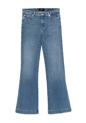 7 For All Mankind studded flared jeans - Blue