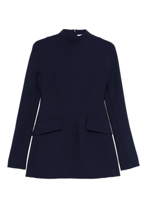 Sportmax SPXTEFRITE pockets high-neck mini dress - Blue