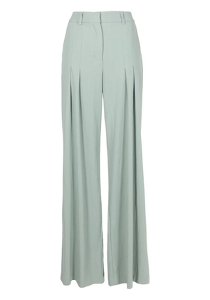 Lethicia Bronstein Alda pleated wide-leg trousers - Grey