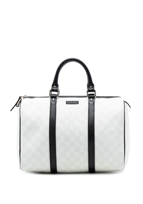 Gucci Pre-Owned 2016-2025 Medium GG Supreme Joy boston bag - Black