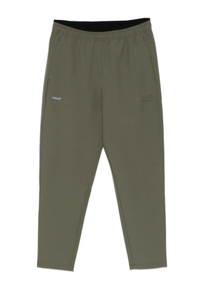 Ea7 Emporio Armani logo trousers - Green