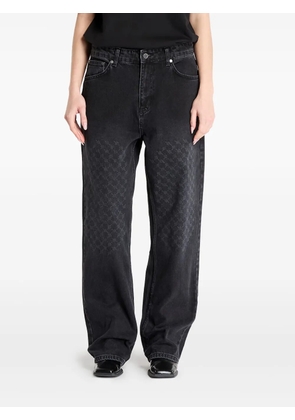 Daily Paper Amba-monogram jeans - Black