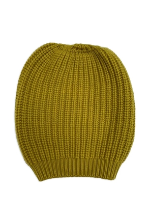 La-Rose Cash ribbed beanie - Yellow