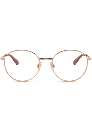 Dolce & Gabbana Eyewear logo-engraved glasses - Pink