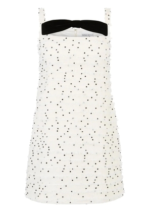 Nina Ricci square-neck mini dress - White