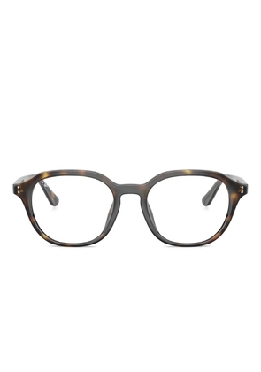 Ray-Ban tortoiseshell-effect glasses - Brown