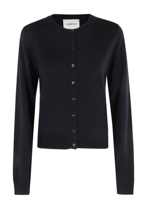 HERSKIND Roselle button-front cardigan - Black