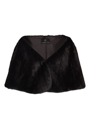 Unreal Fur Yasmine faux fur wrap - Black