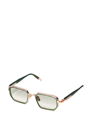 John Dalia Miles geometric sunglasses - Green