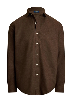 Polo Ralph Lauren garment-dyed shirt - Brown