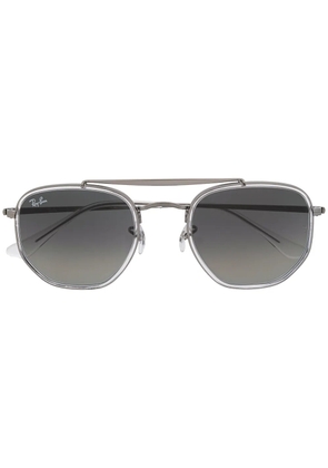 Ray-Ban Marshal II round frame sunglasses - Silver