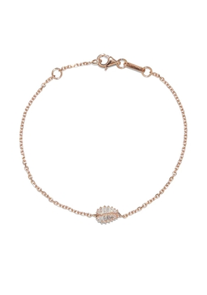 Anita Ko Palm Leaf diamond bracelet - Pink