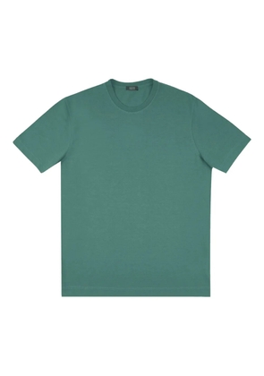 Zanone cotton T-shirt - Green
