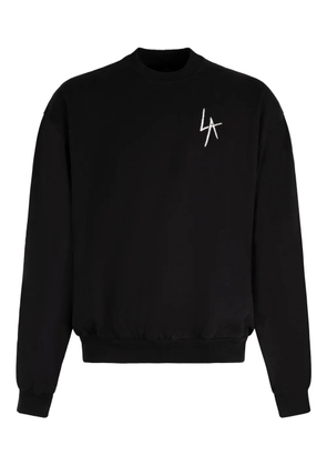 Local Authority crew-neck long-sleeve sweatshirt - Black