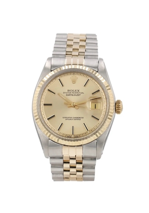 Rolex 1977s 36mm Datejust date display watch - Silver