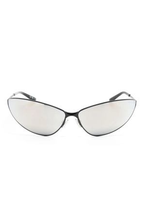 Balenciaga Eyewear oversize-frame sunglasses - Brown