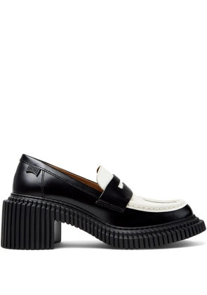 Camper platform london twins loafers - Black