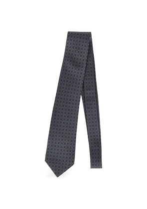 Hermès Pre-Owned printed tie - Grey