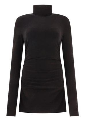 Norma Kamali turtleneck pickleball dress - Black